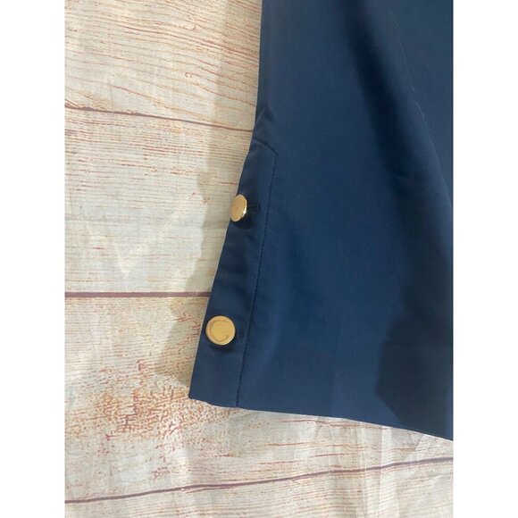 Ann Taylor Factory Women's Blue Crop Casual Office Dress Pants - 16 - Picture 2 of 14